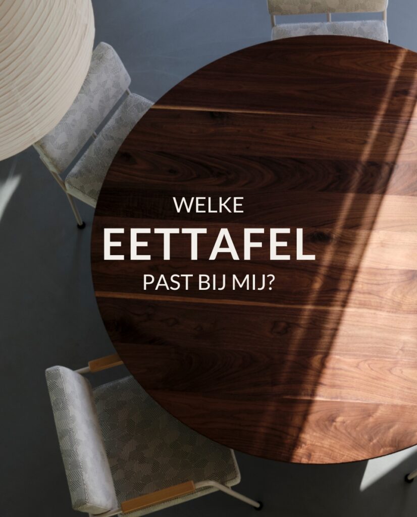 Een ideale eettafel heb je in verschillende vormen; rond, vierkant, rechthoekig, ovaal of juist organisch. Met een eettafel kan je heel veel kanten op en dat maakt het soms juist heel lastig. Hoe vind jij de ideale eettafel die qua formaat en uitstraling precies past in je interieur? Studio à la part kan je hiermee helpen. Denk aan een maatwerk eettafel of een tafel van onze webshop.