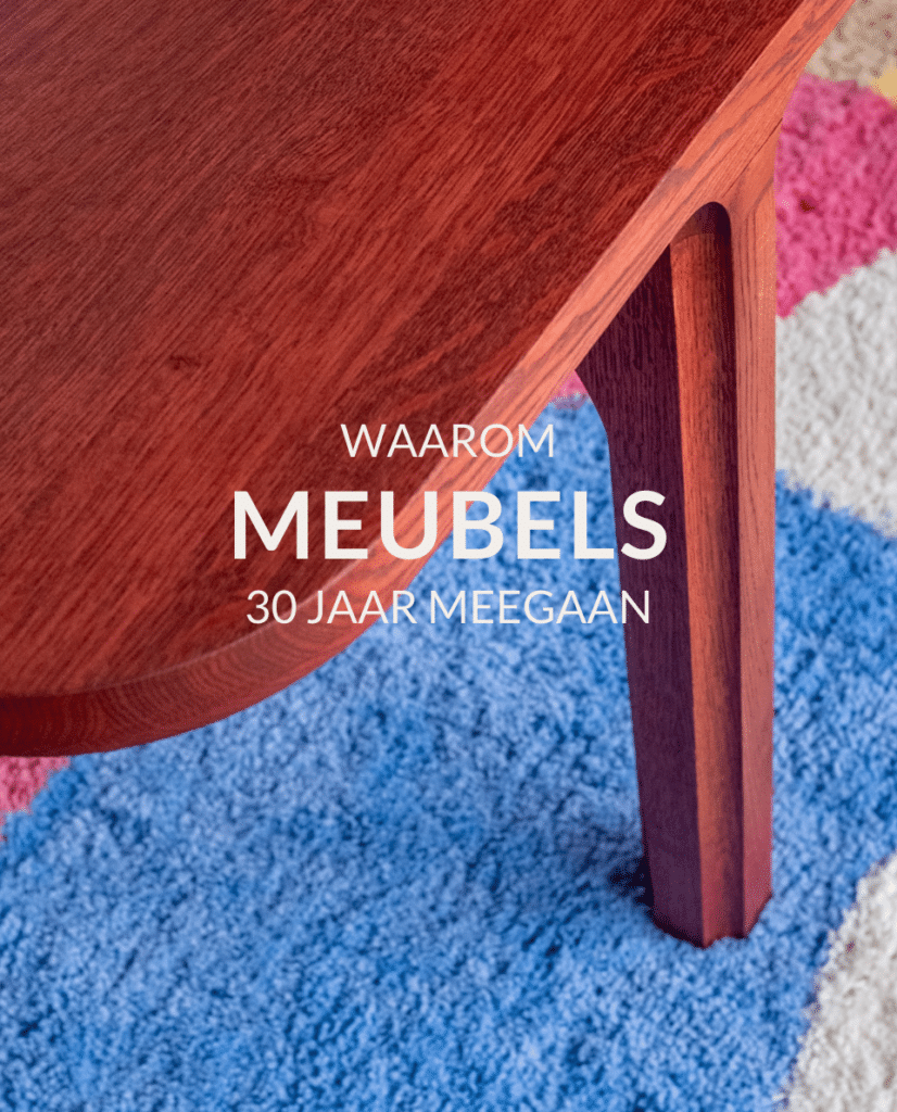 Duurzame massief houten meubels: wat er gebeurt als je iets bouwt dat 30 jaar meegaat